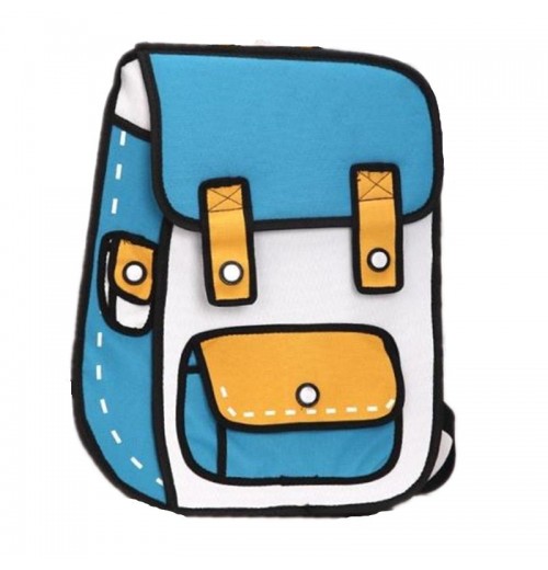 2d Cartoon Backpack